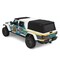 Bestop Supertop Truck Bed Cap 2  Black Diamond PVC Coated Sailcloth No Drill 77326-35 - alternate 1